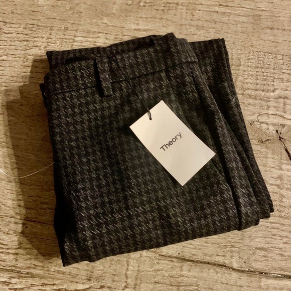 Theory Hound Knit Twill Tailored Trousers- 0,4 - Picture 7 of 10